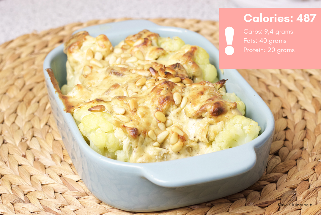 low carb cauliflower gratin