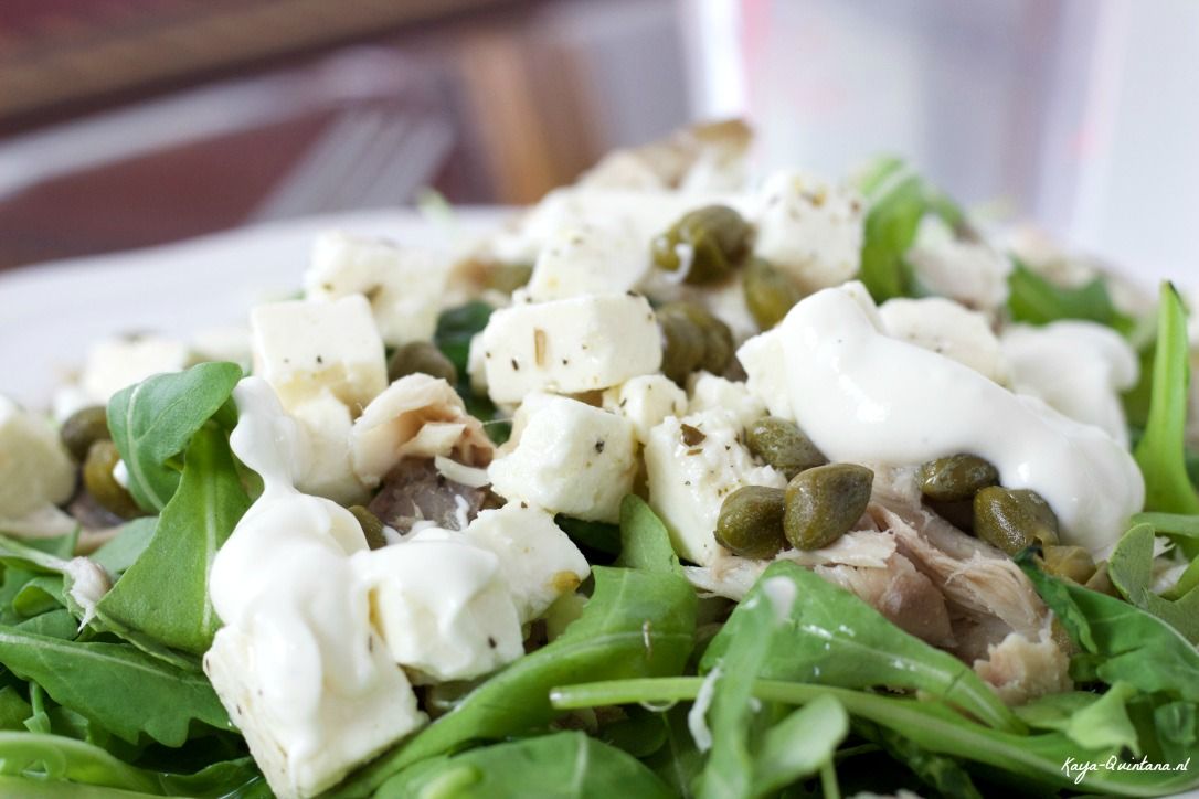 keto mackerel salad