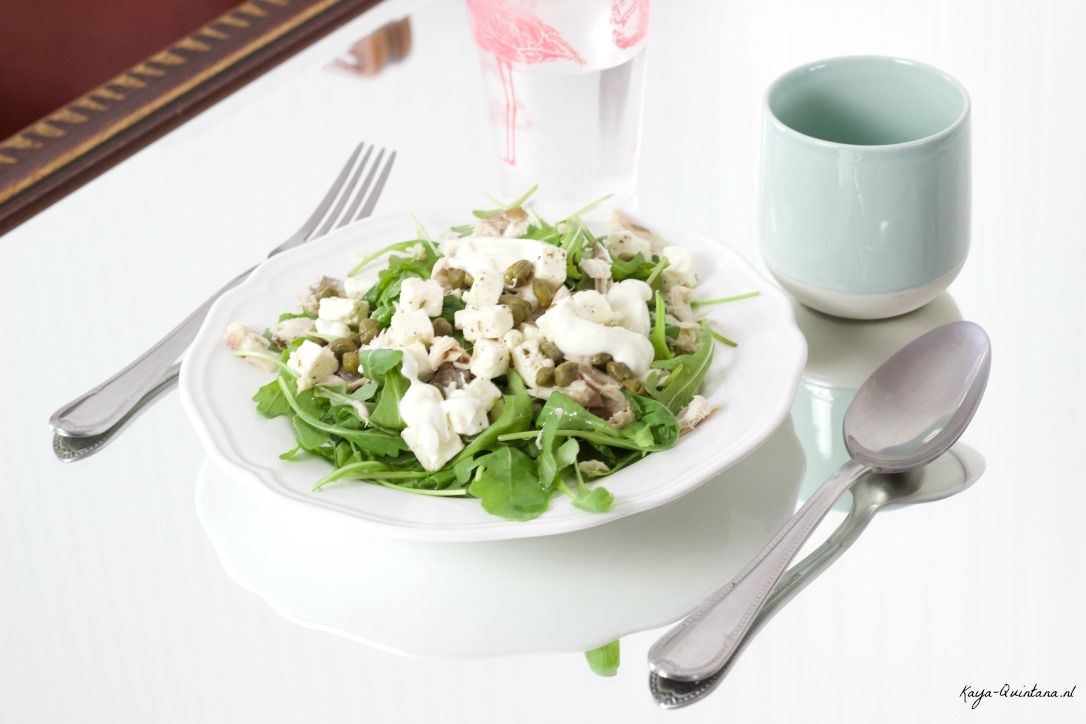 low carb mackerel salad