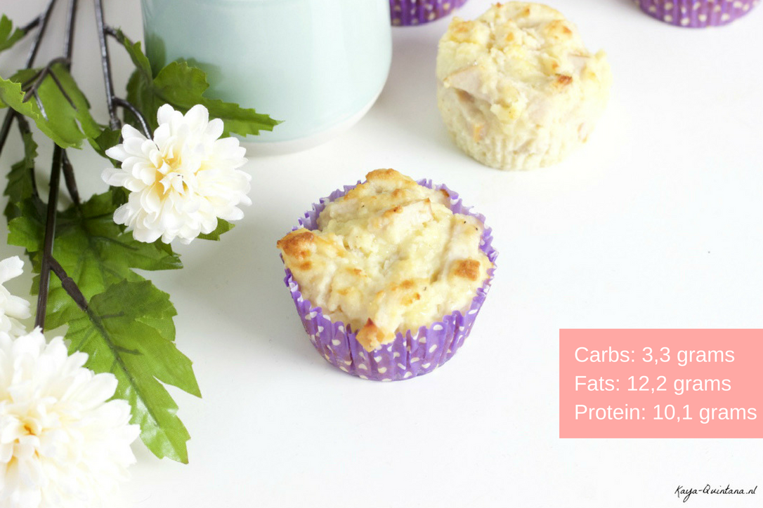 Low carb cream cheese muffins