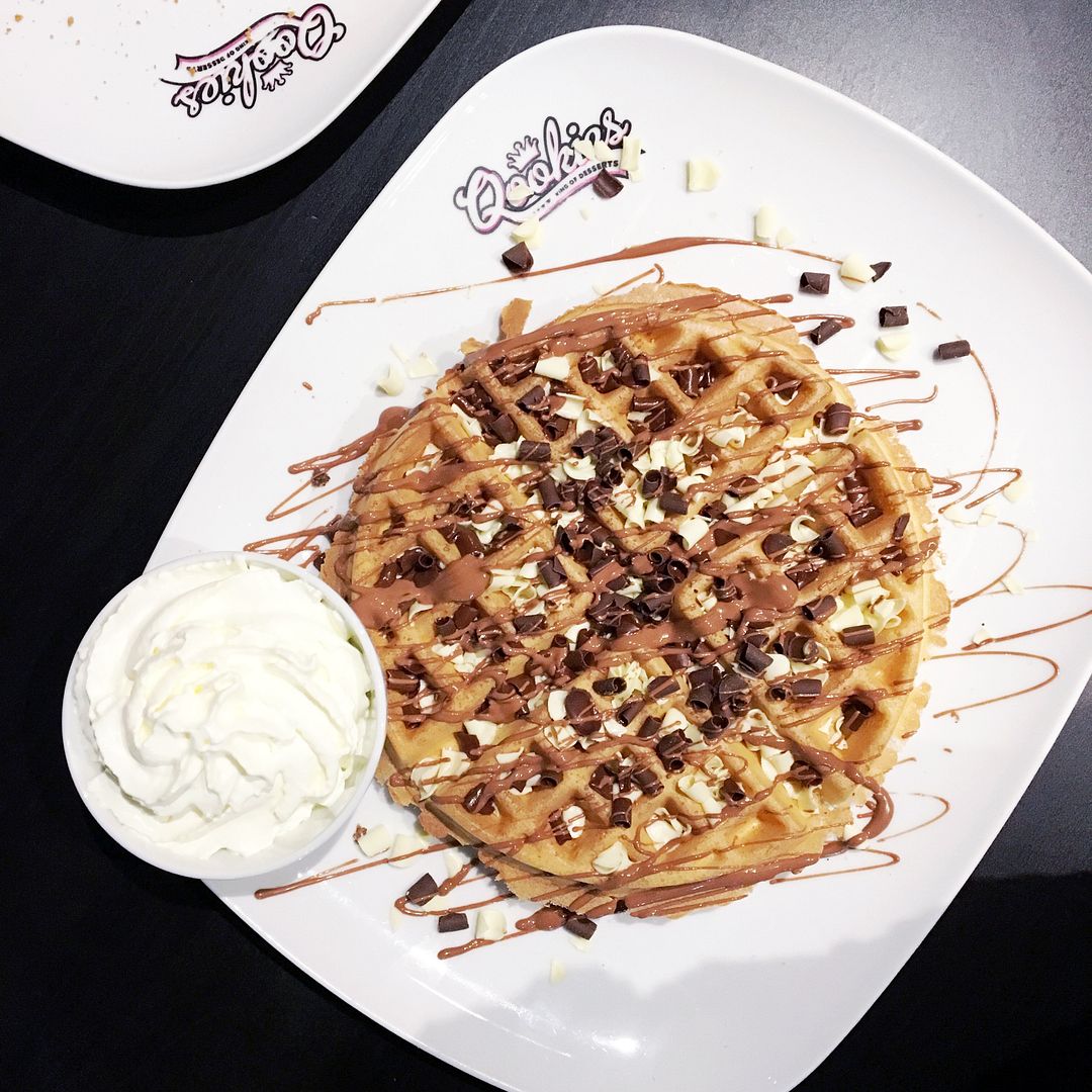 waffles at qookies