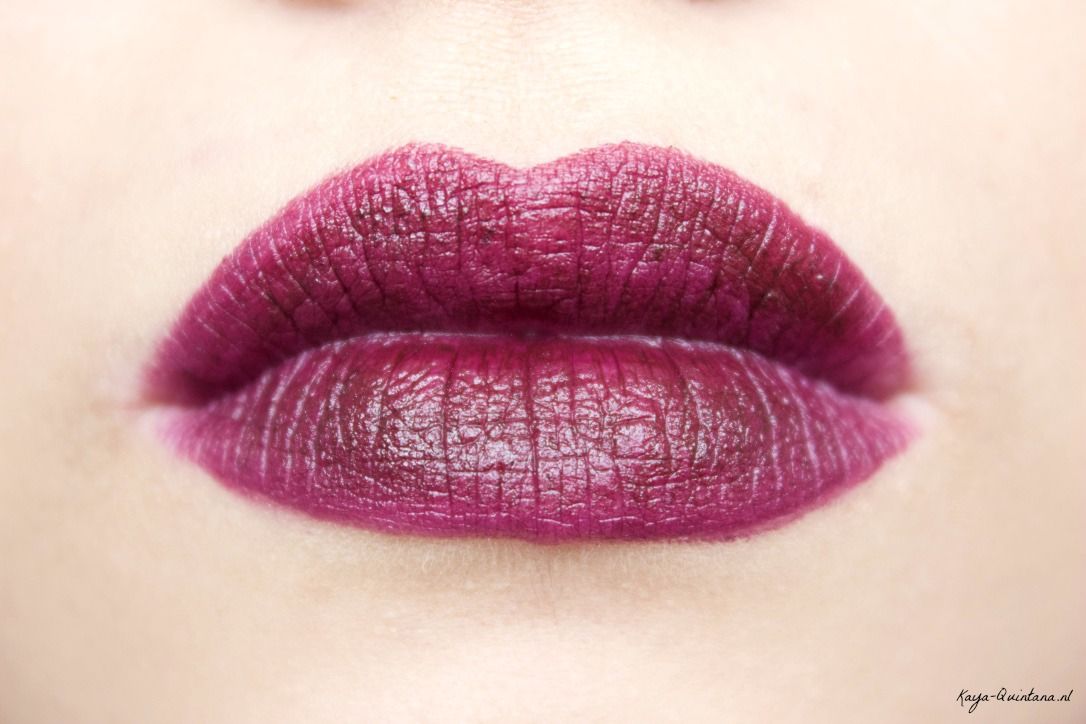 paarse lipstick
