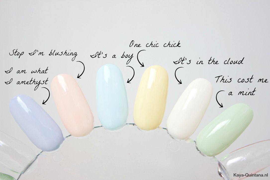 opi soft shades pastel swatches