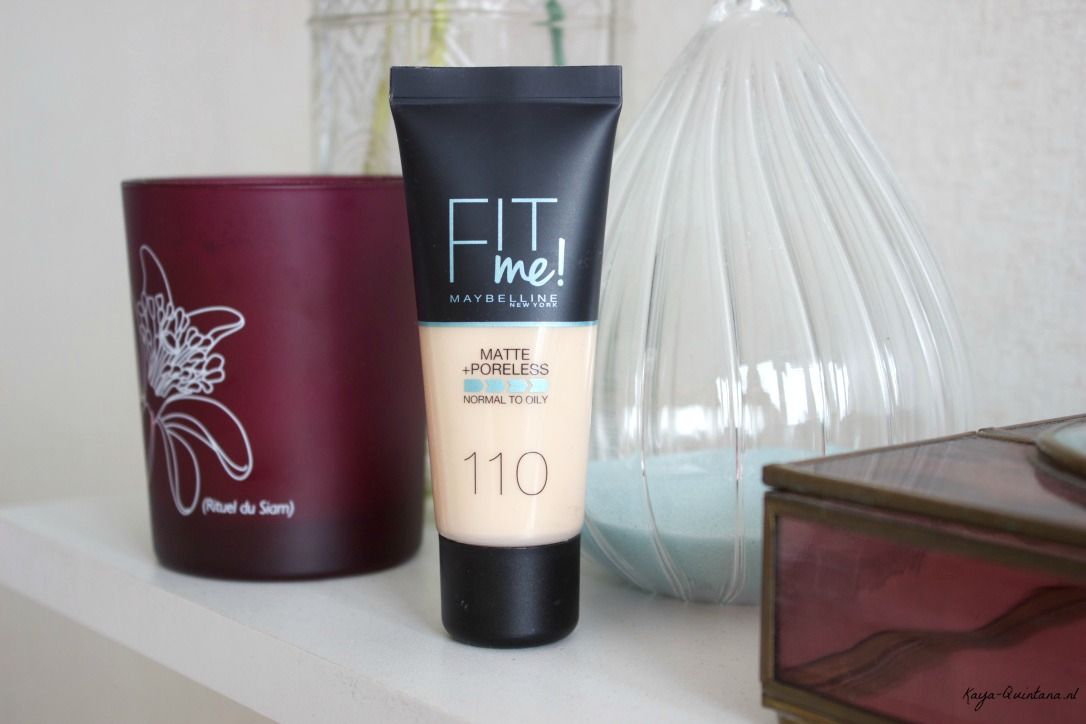 Maybelline Fit me matte and poreless foundation
