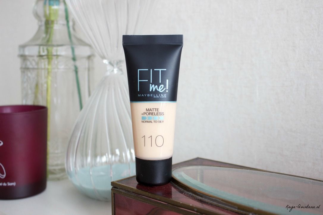 Maybelline Fit me matte and poreless foundation review