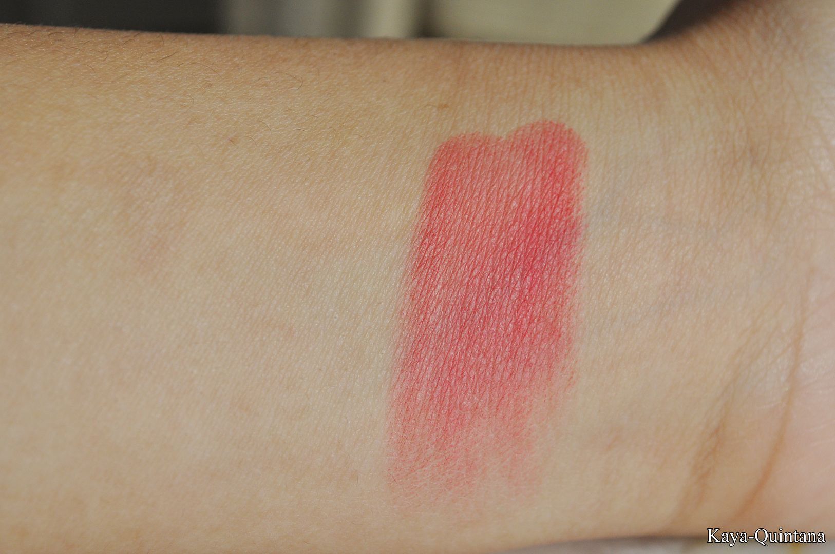 yves rocher rode blush swatches
