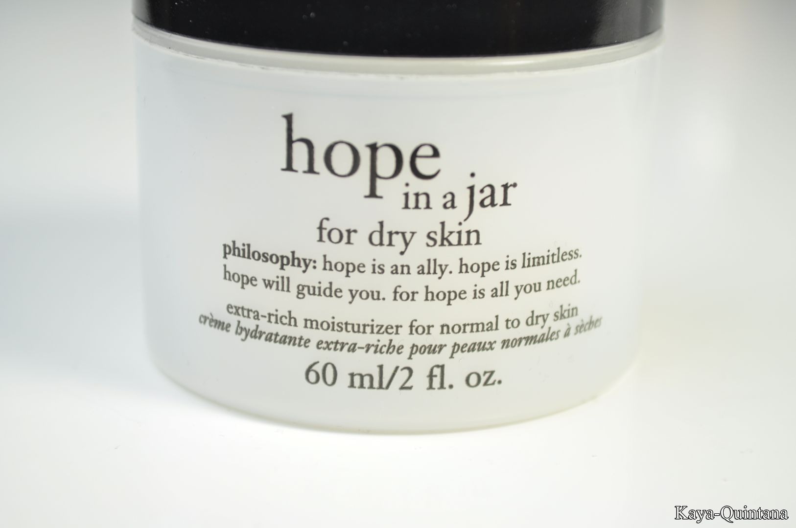 philosophy hope in a jar for dry skin
