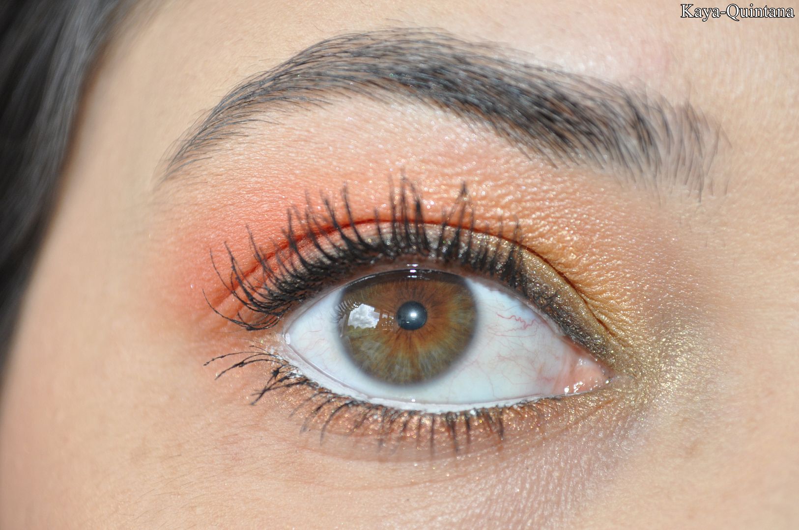 sunset eyeshadow