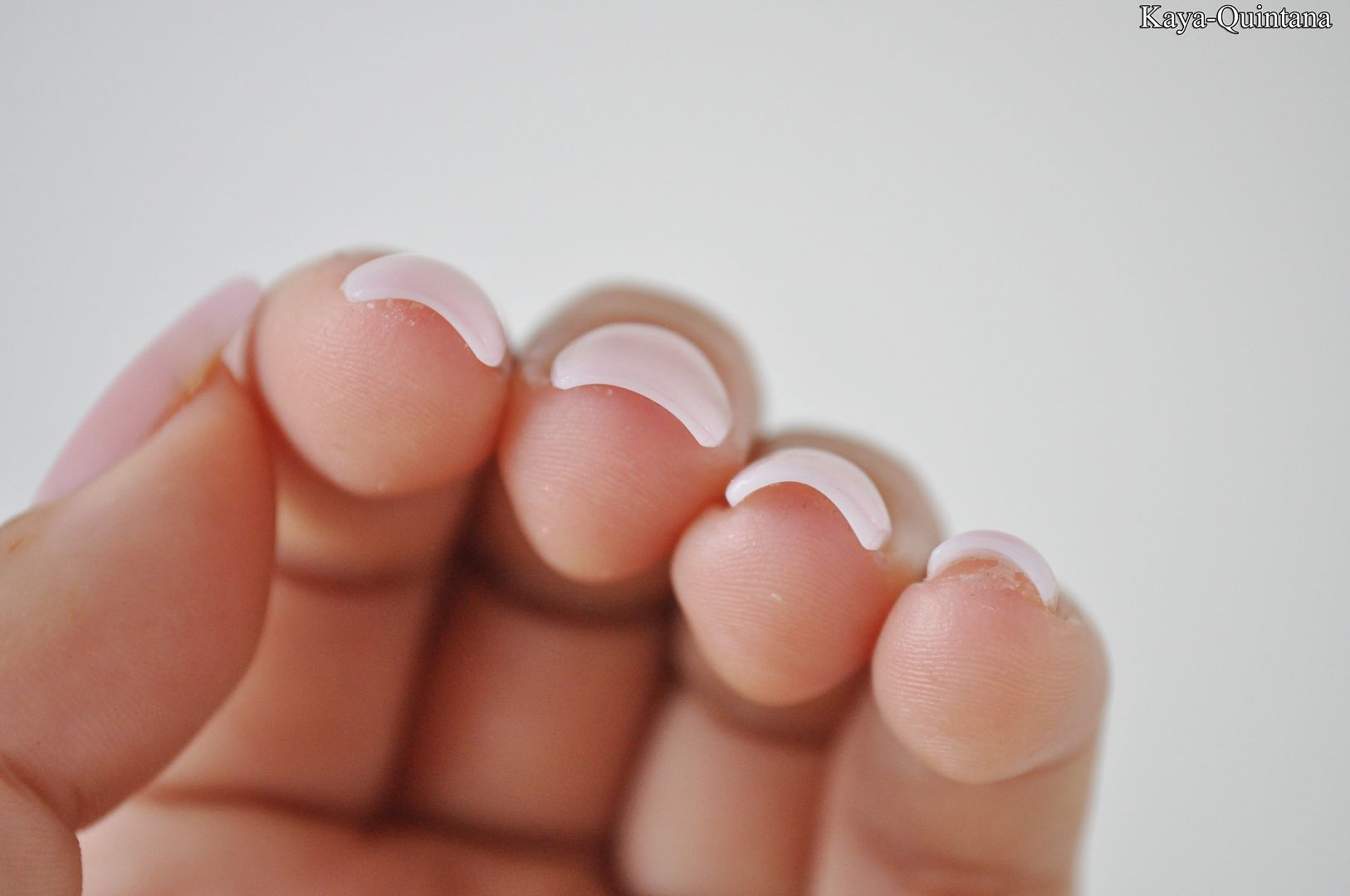 d-nails acryl nagels natuurlijke finish