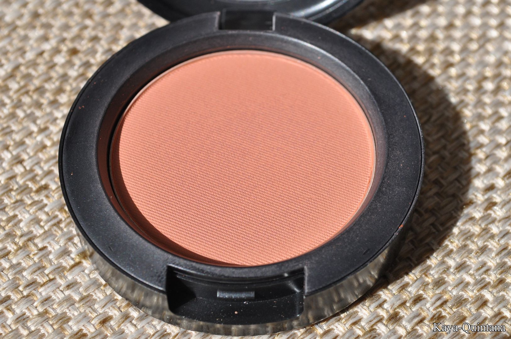 matte blush van mac