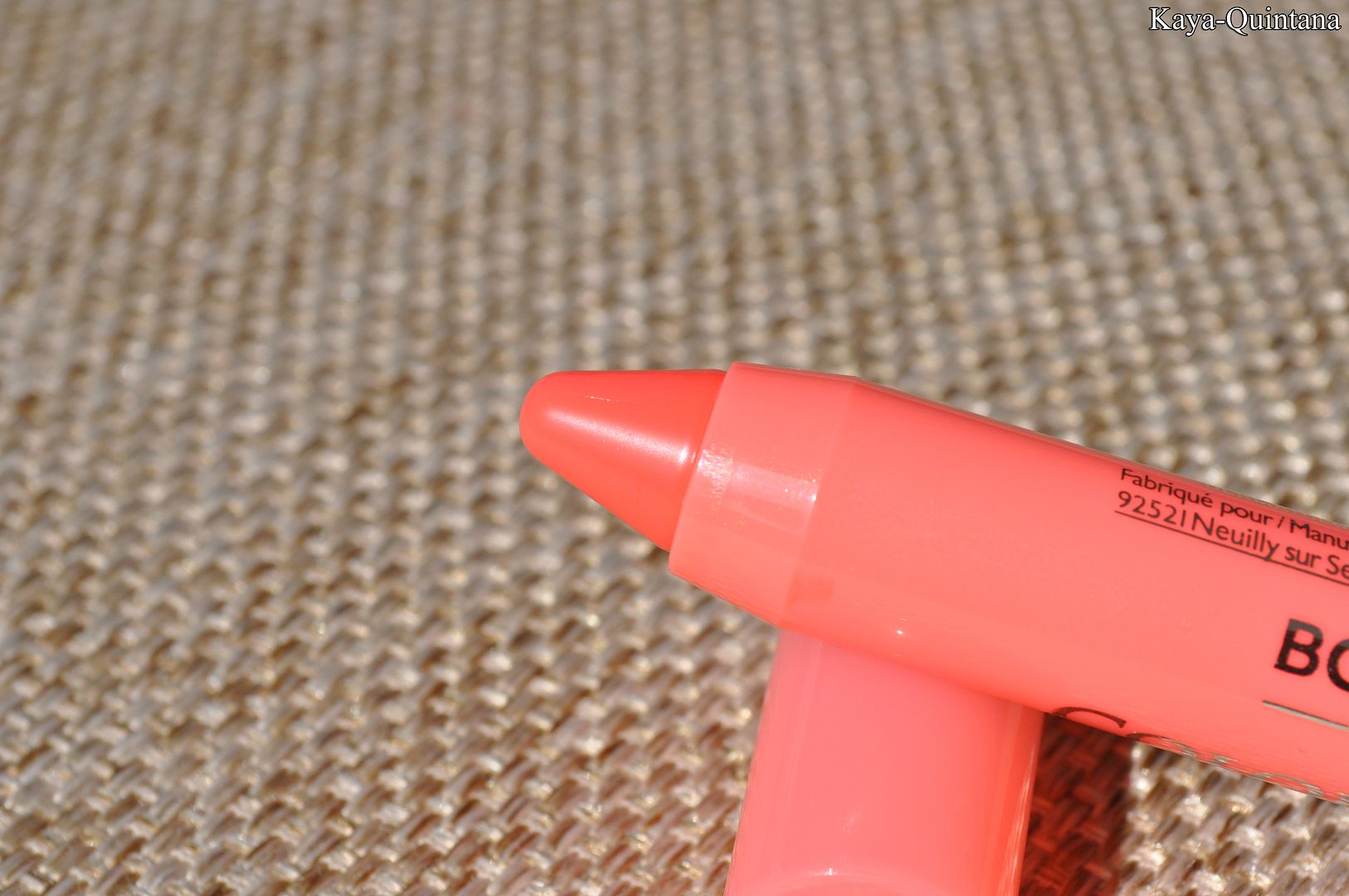 bourjois color boost lipstick peach on the beach