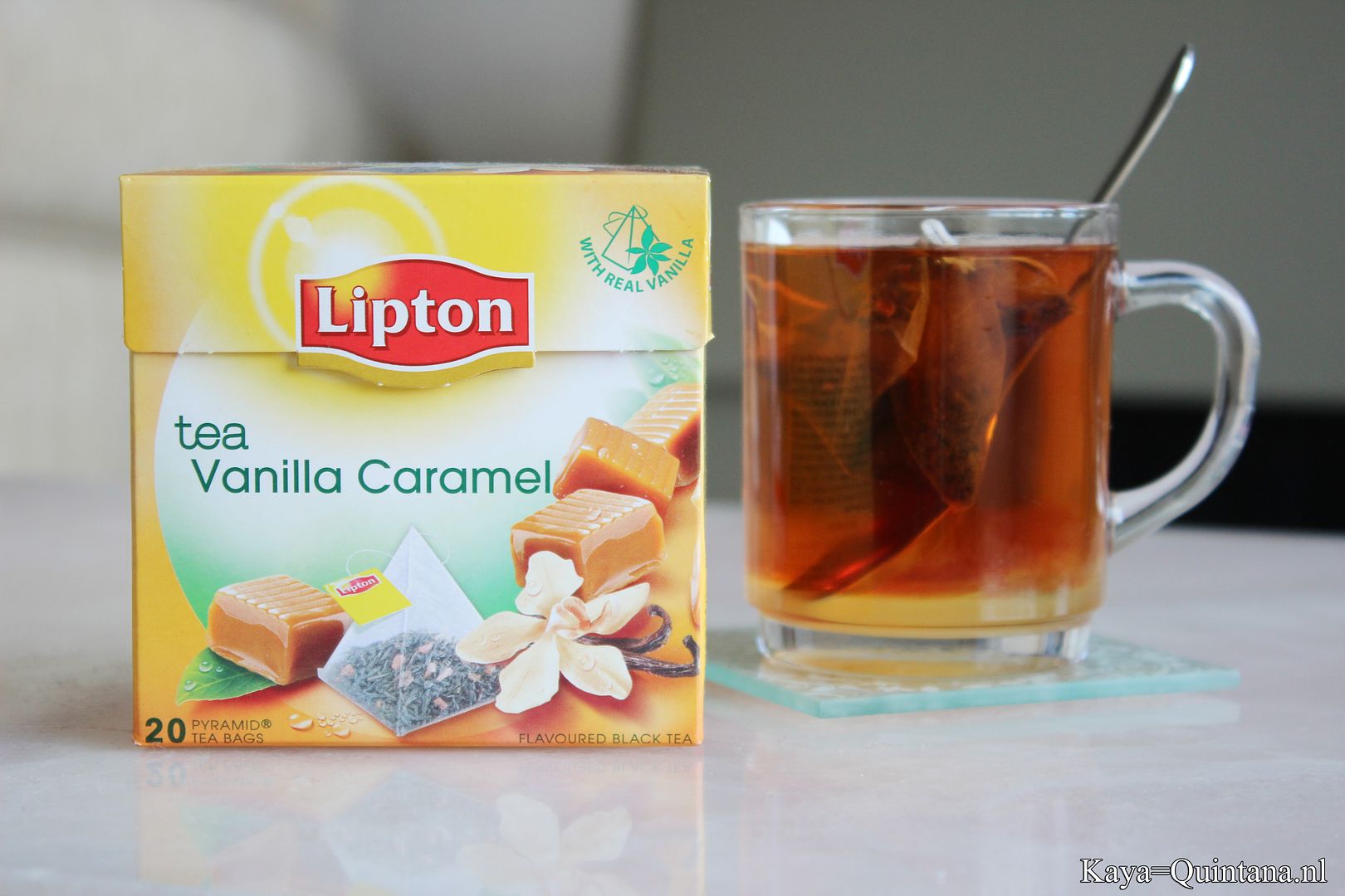 lipton tea vanilla caramel
