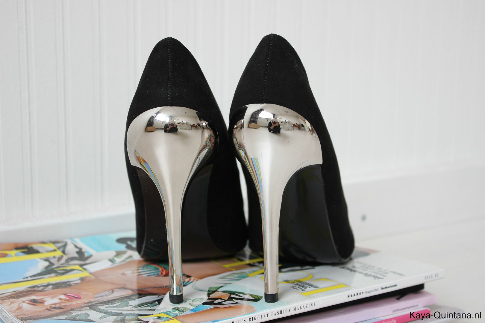 pumps with metal heels