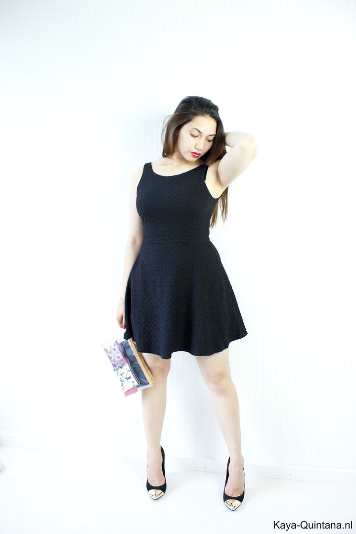 little black summer dress outfit