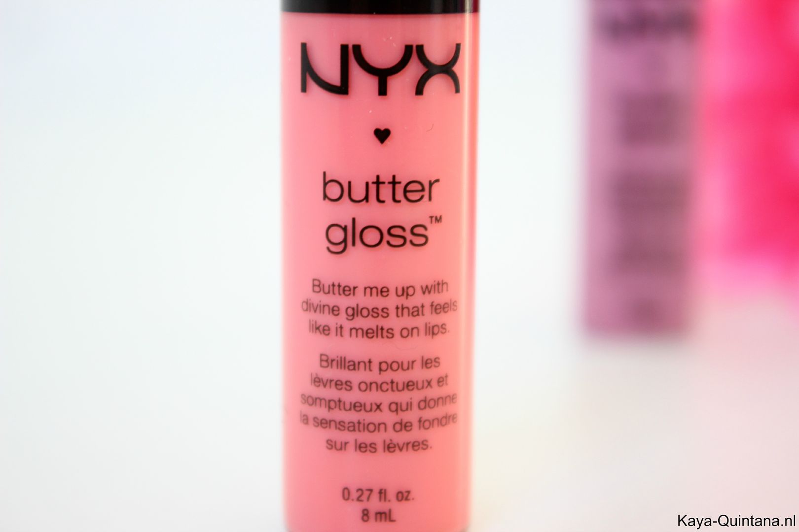 nyx butter gloss in apple strudel