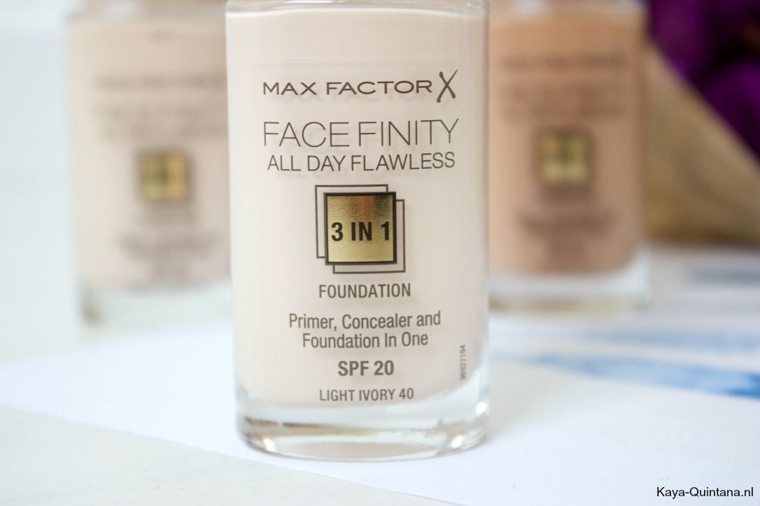 max factor facefinity all day flawless foundation review