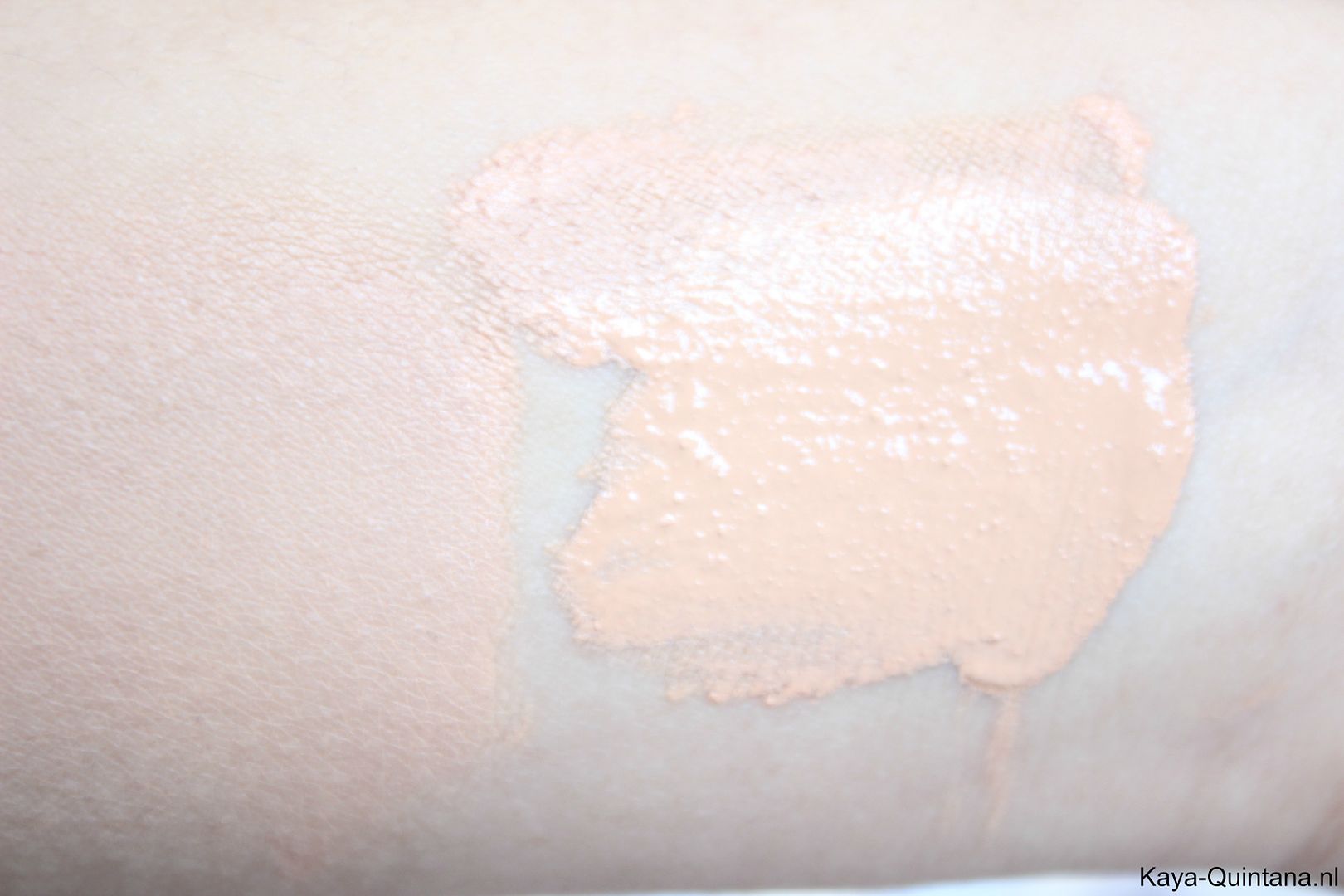 nyx stay matte but not flat foundation swatches