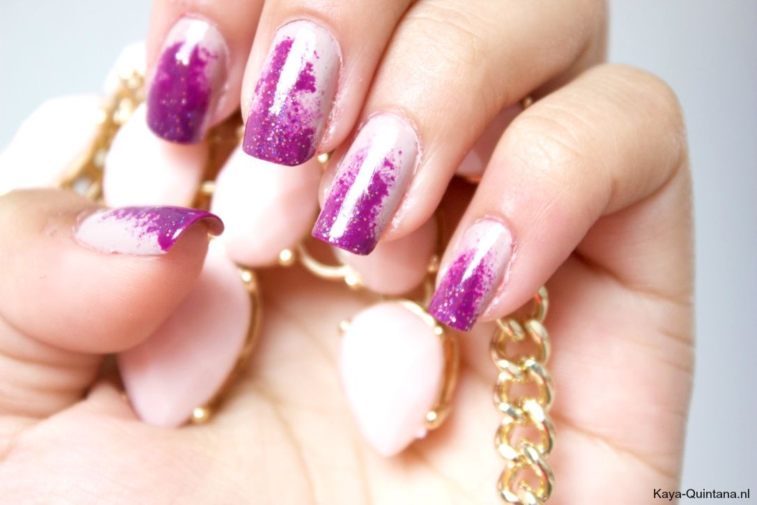 ombre nail art