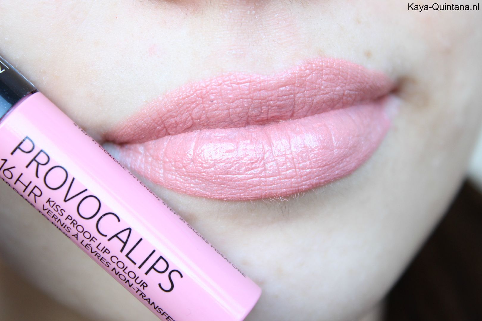 rimmel provocalips dare to pink swatch