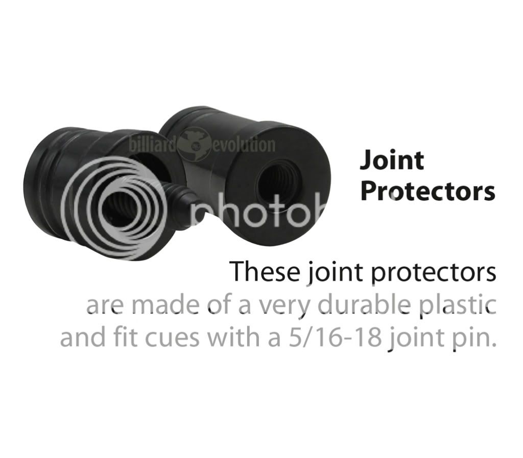 Joint Protectors Meucci Cue Chalker Bridge Tapper Case