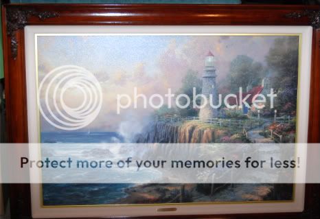 LIGHT OF PEACE~Thomas Kinkade~Ltd.Ed.~SN~Oil HL~Kincaid  