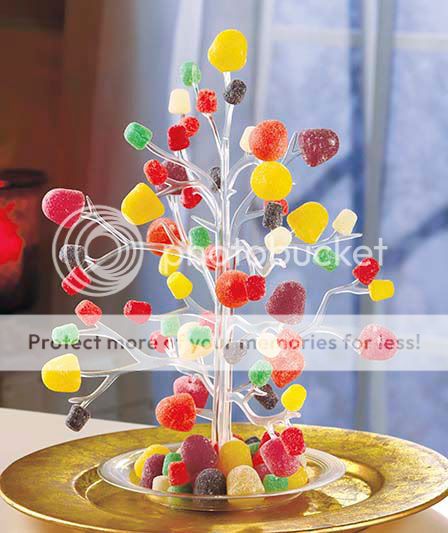   PLASTIC GUMDROP CANDY TIDBIT ORNAMENT TREE CHRISTMAS HALLOWEEN NEW