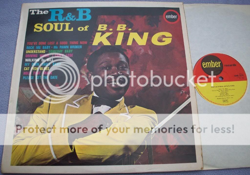 THE R&B SOUL OF B.B. KING, 1967 UK Ember LP, BB Blues  