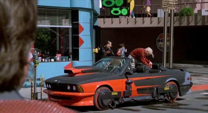 1983 BMW 633 CSi [E24] in Back to the Future Part II, Movie, 1989